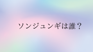 ソンジュンギは誰?
