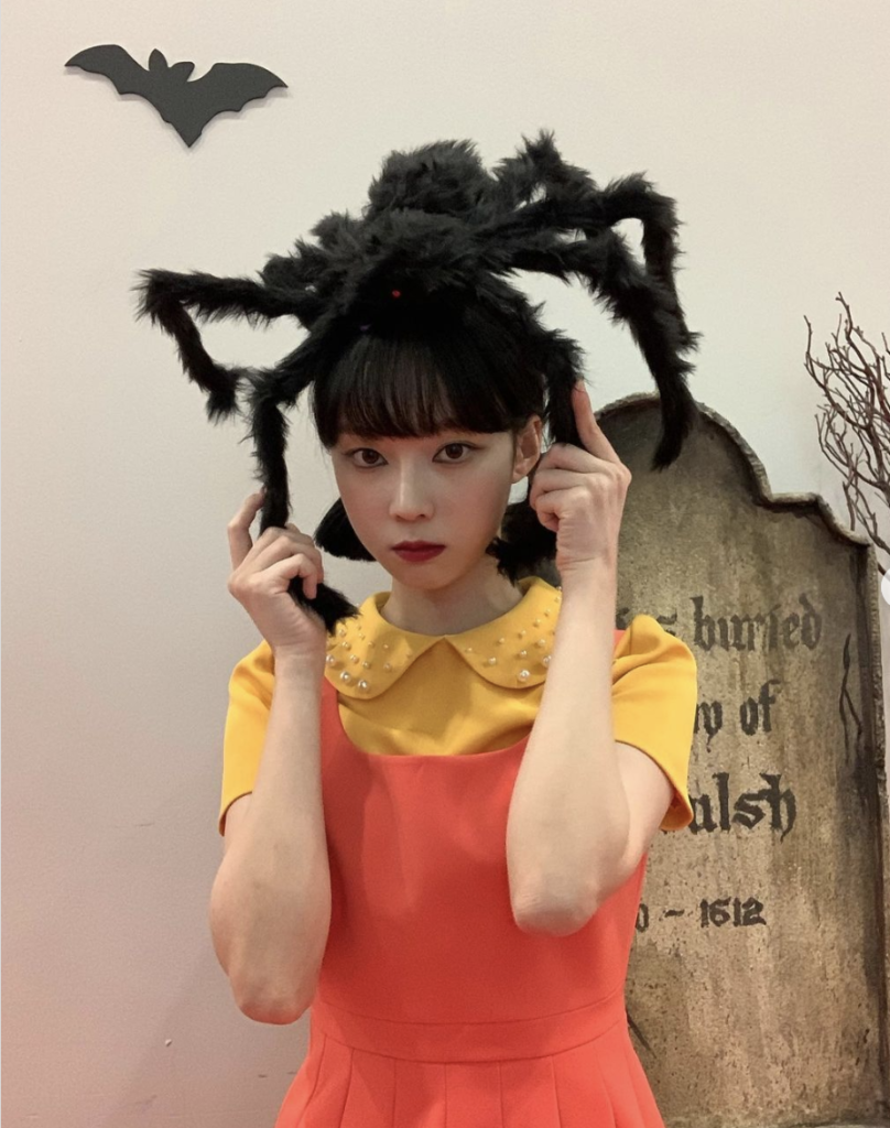 aespaハロウィン衣装は?