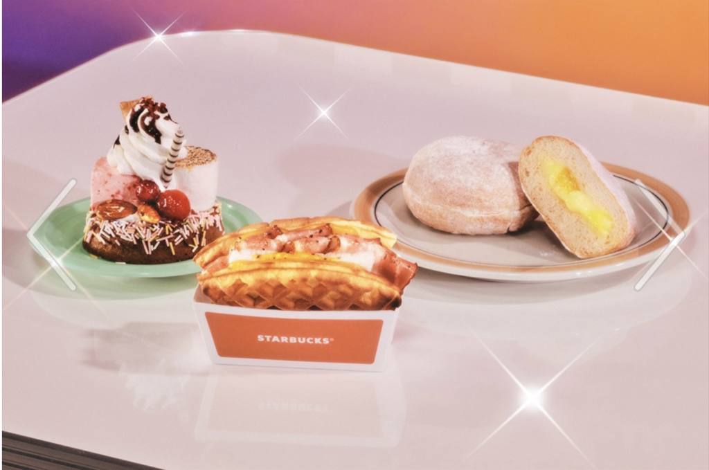 スタバコーラフラペチーノフード